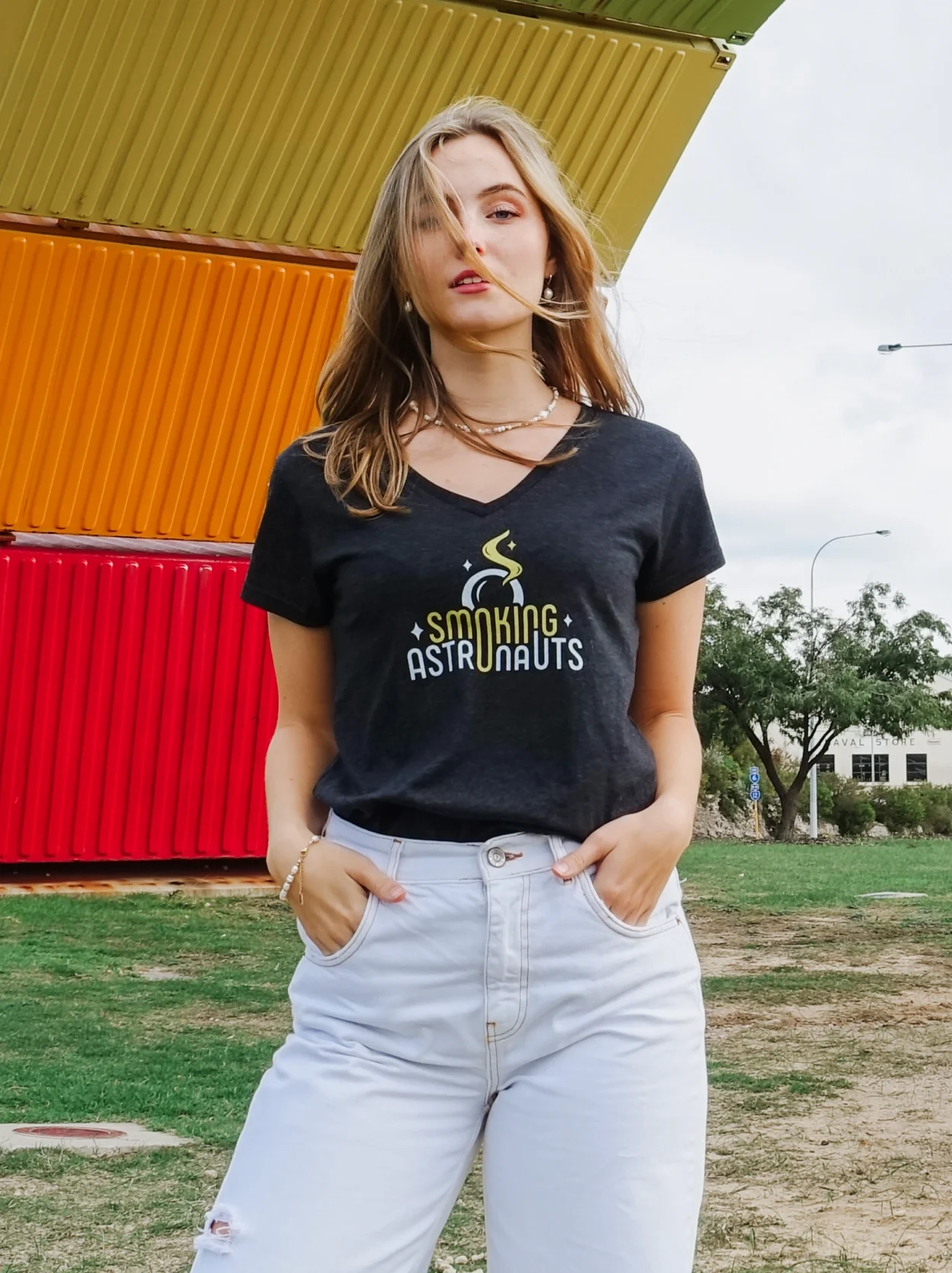 Hedd Knight wearing Smoking Astronauts