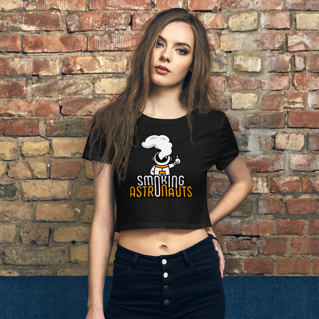 Iconic Astronaut Crop Tee