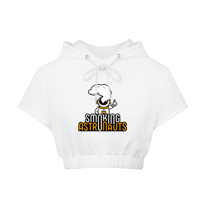 Astronaut Icon Cropped Hoodie